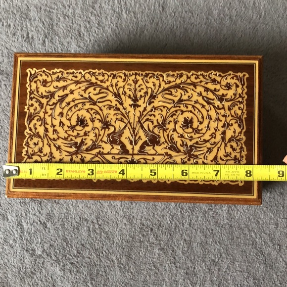 Wood Keepsake Box Jewelry Box Memory Box - Picture 9 of 11